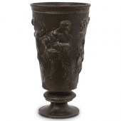BRONZE GRECO ROMAN FIGURAL GOB