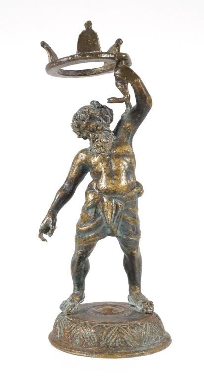 BRONZE GREEK GOD SCULPTUREBronze