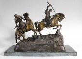 BRONZE GROUPING OF COSSACK SOL