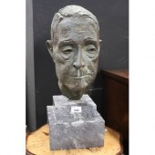 Bronze head of David Wilson, (