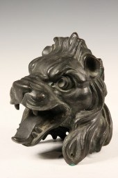 BRONZE HITCHING POST FINIAL -