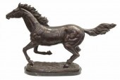 BRONZE HORSE SCULPTURE AFTER P