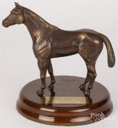BRONZE HORSE SCULPTUREBronze h