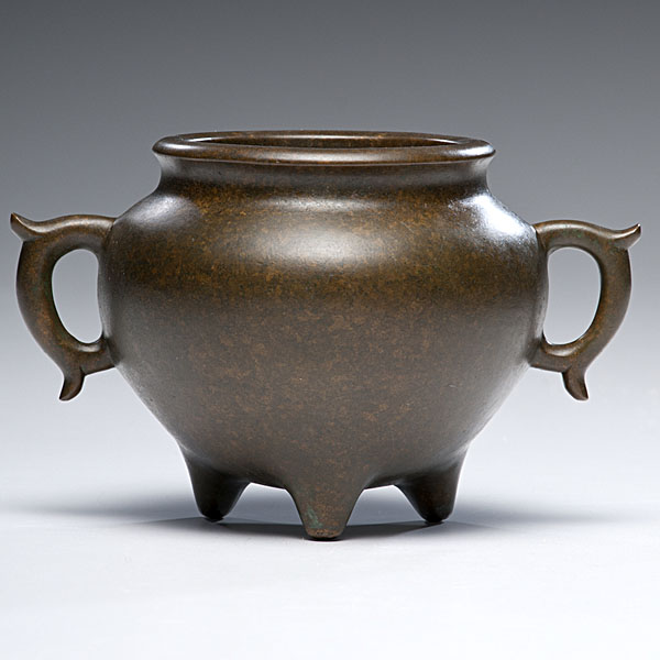 Bronze Incense Burner Chinese. A