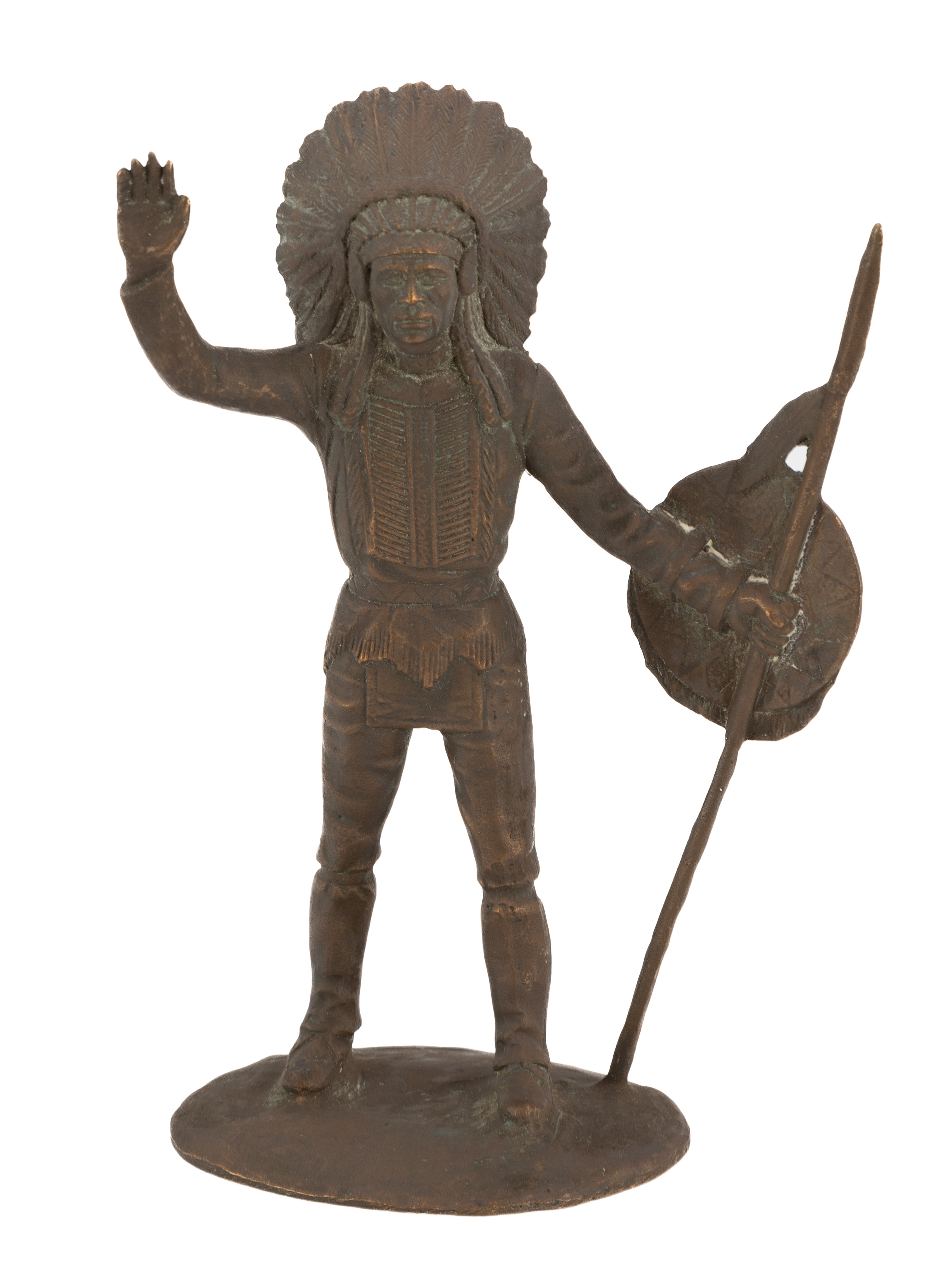 BRONZE INDIAN CHIEF Indian chief