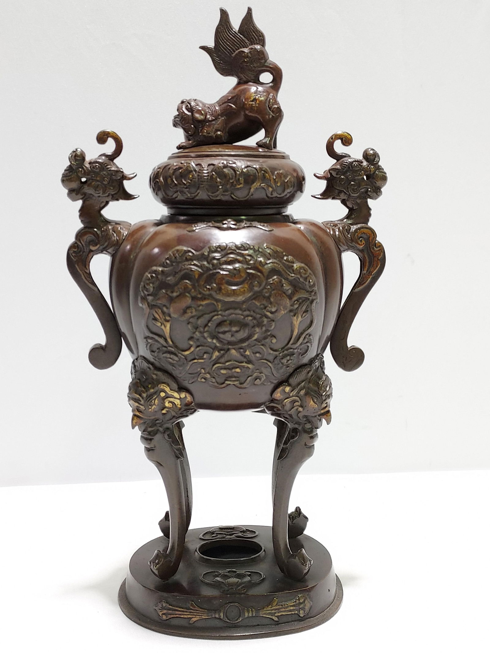BRONZE JAPANESE INCENSE
