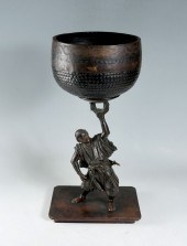 BRONZE JAPANESE WARRIOR CENSER