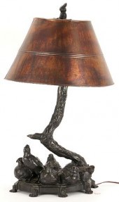 BRONZE LAMP, NOONTIME COVEYGeo
