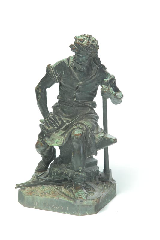 BRONZE LE TRAVAIL AFTER CHARLES