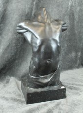 BRONZE MALE TORSOBRONZE MALE T