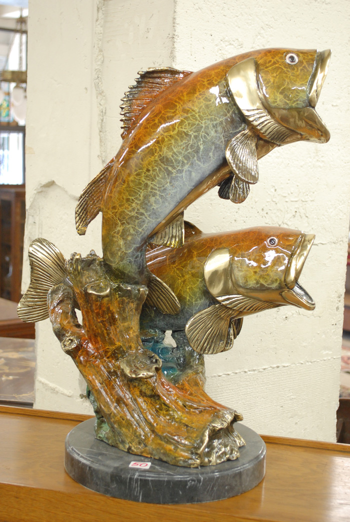 BRONZE MARINE WILDLIFE SCULPTURE