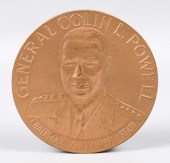 BRONZE MEDAL OF GENERAL POWELL