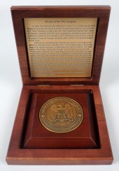 BRONZE MEDALLION FROM THE NATI