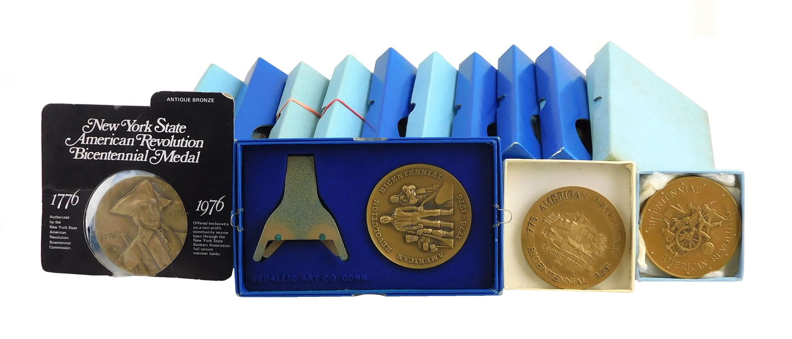 BRONZE MEDALLIONS, FIFTEEN