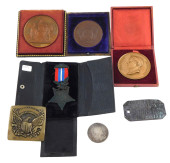 BRONZE MEDALS AND ACCESSORIES,
