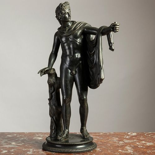 BRONZE MODEL OF THE APOLLO