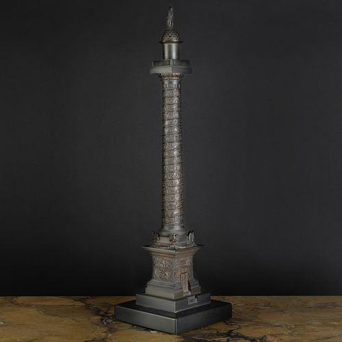BRONZE MODEL OF THE VENDÃ´ME COLUMN