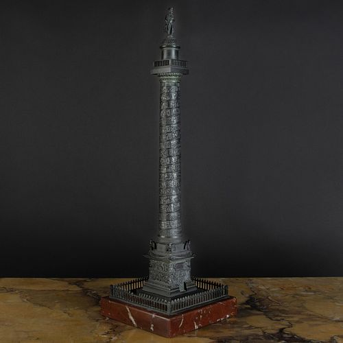BRONZE MODEL OF THE VENDÃ´ME COLUMN