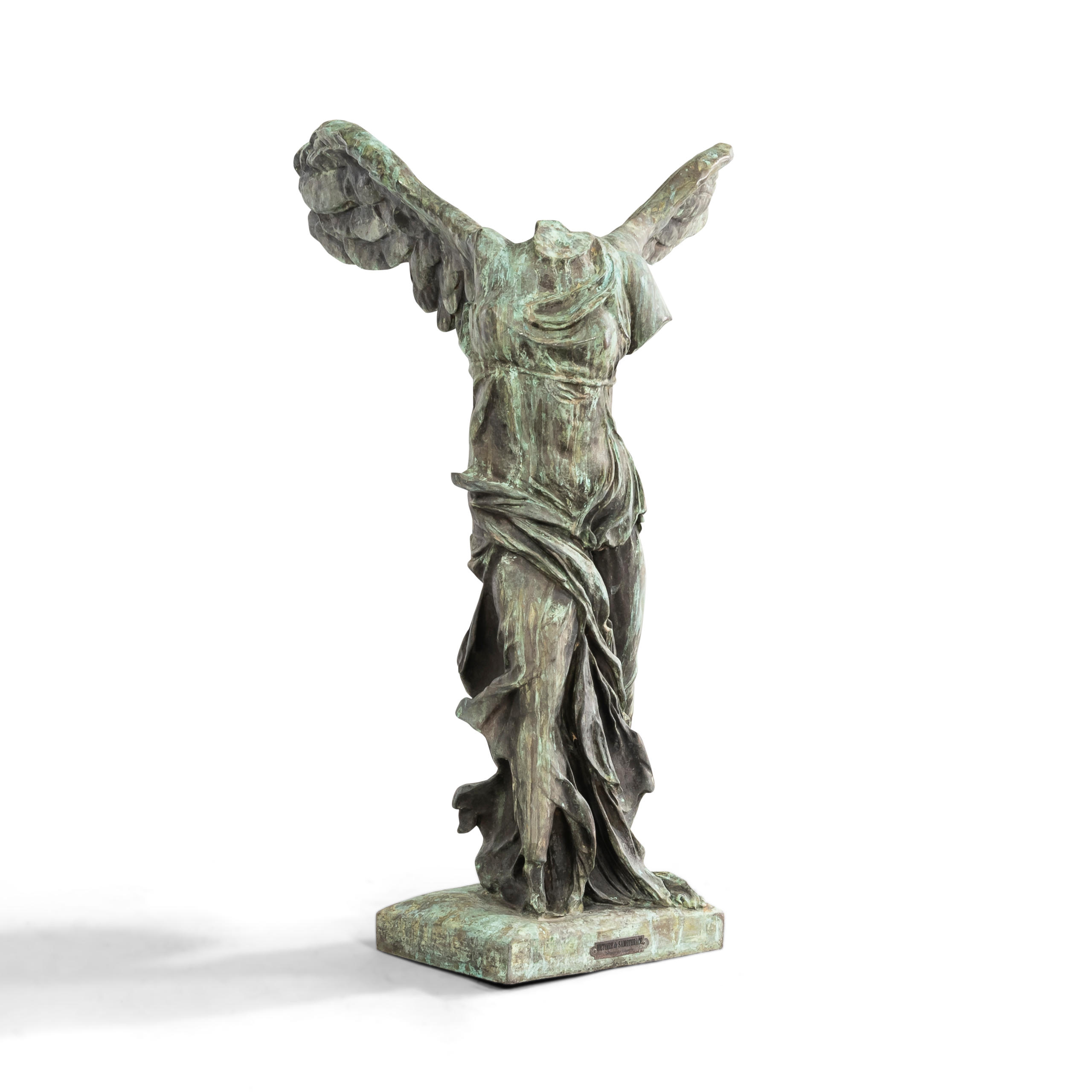 BRONZE MODEL OF THE WINGED