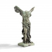 BRONZE MODEL OF THE WINGED VIC