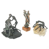 BRONZE MODERN ABSTRACT FIGURAL