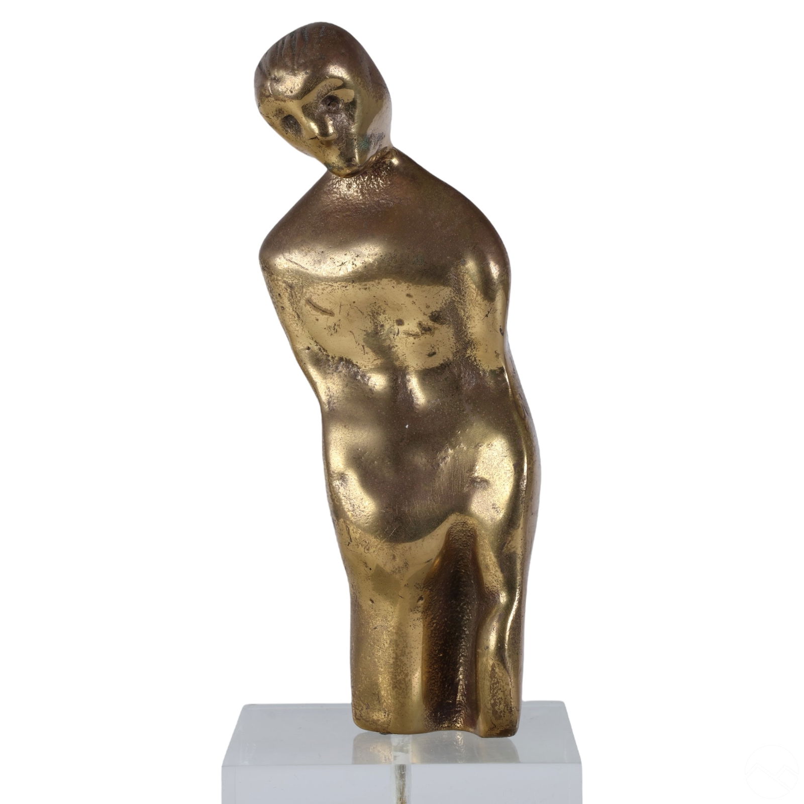 BRONZE MODERN ABSTRACT MOLDED