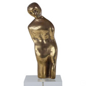 BRONZE MODERN ABSTRACT MOLDED