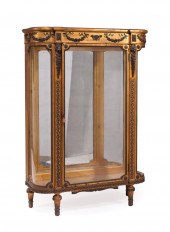 BRONZE-MOUNTED AND GILT VITRIN