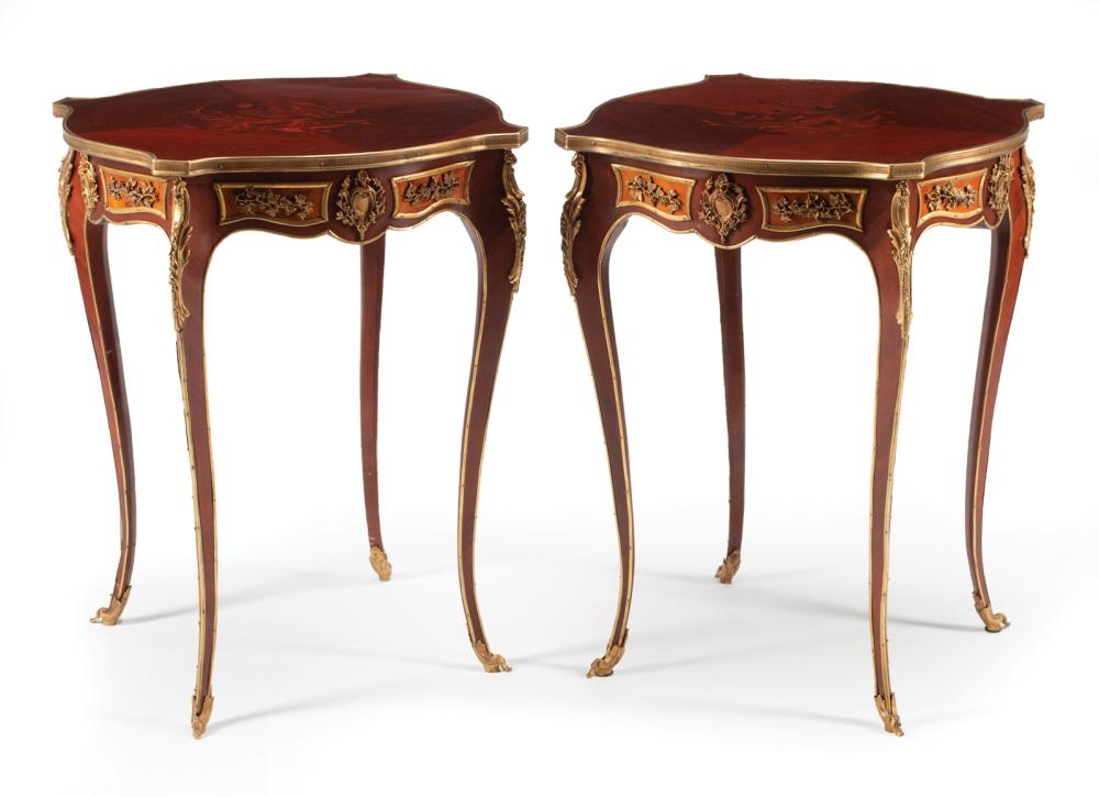BRONZE-MOUNTED AND KINGWOOD