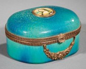 BRONZE-MOUNTED FAIENCE DRESSER