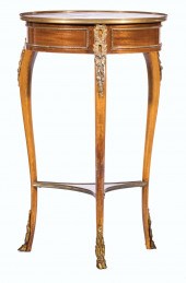 BRONZE-MOUNTED FRUITWOOD, PARQ