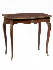 BRONZE-MOUNTED KINGWOOD, PARQU