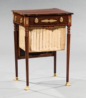 BRONZE-MOUNTED MAHOGANY BEAU B