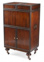 BRONZE-MOUNTED MAHOGANY DRINKS