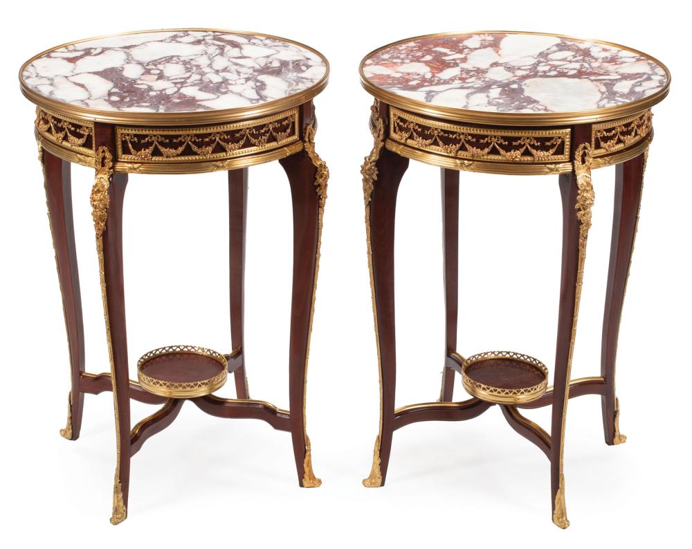BRONZE-MOUNTED MAHOGANY