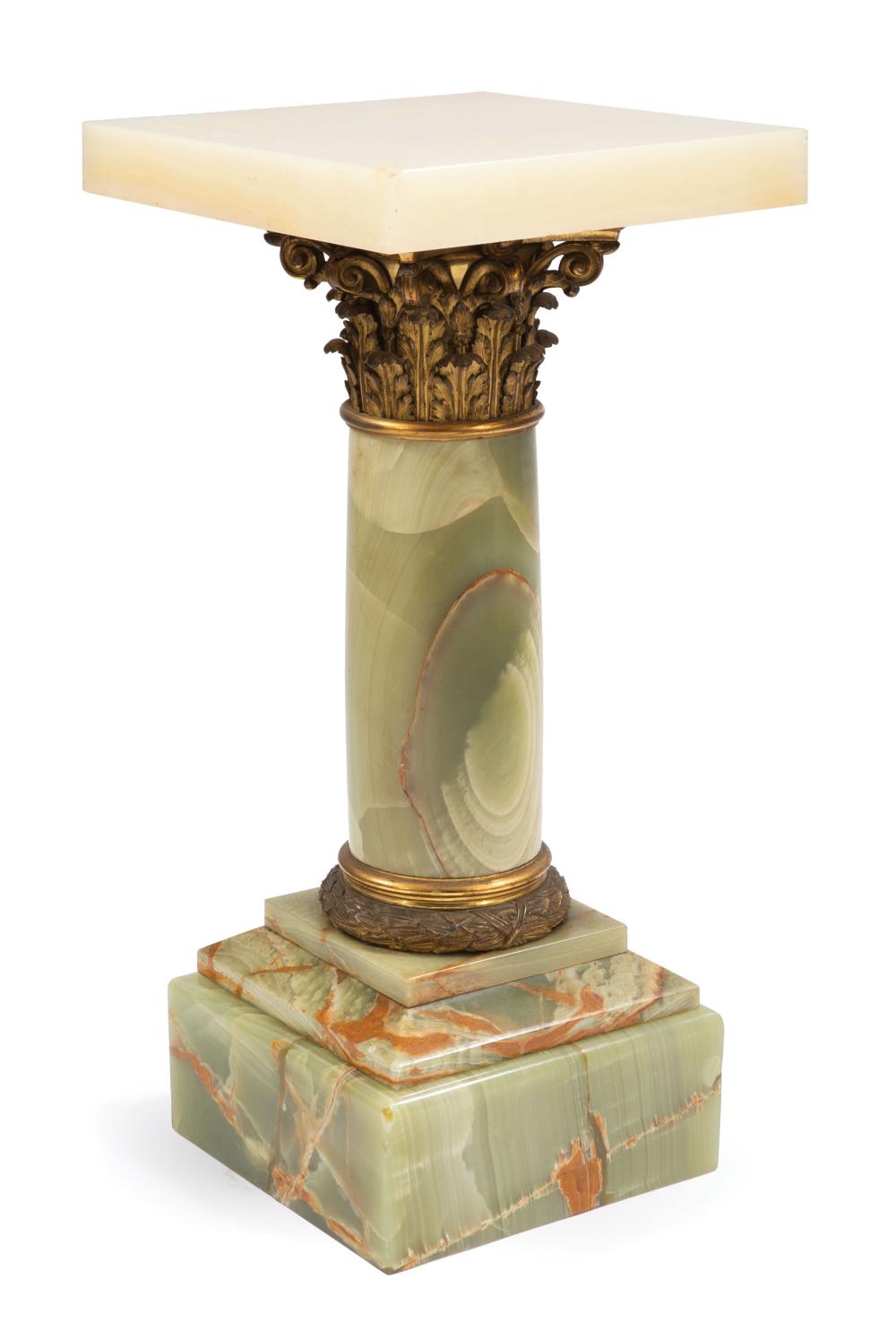 BRONZE-MOUNTED ONYX CORINTHIAN
