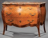 BRONZE-MOUNTED PARQUETRY BOMBé