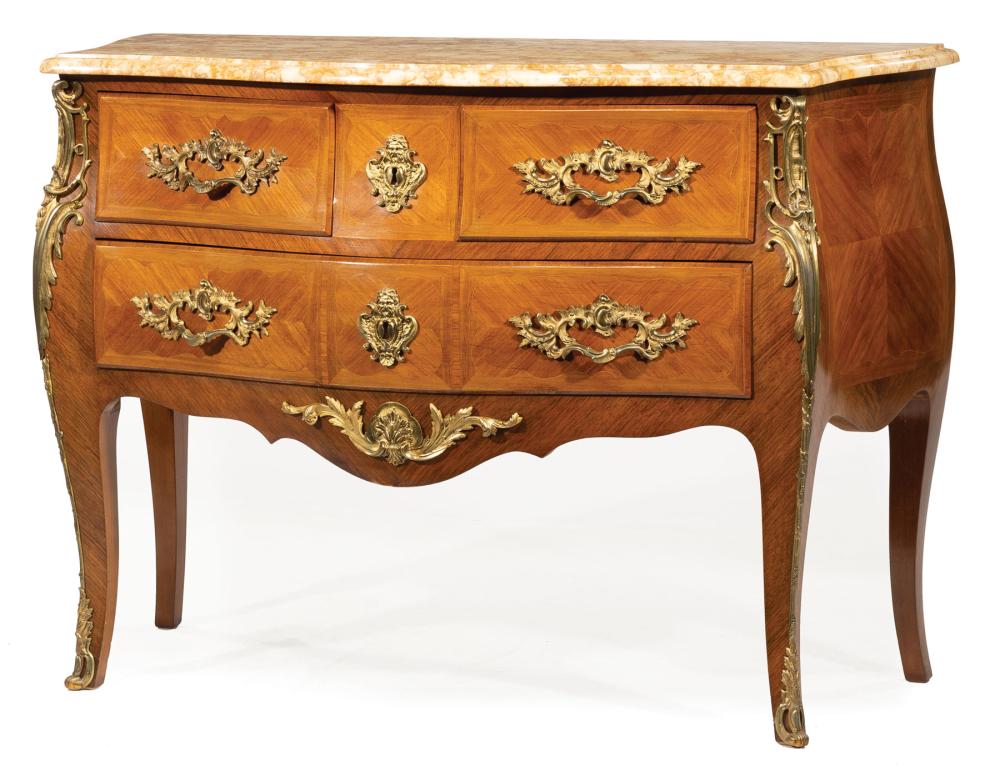 BRONZE-MOUNTED SATINWOOD