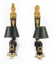BRONZE-MOUNTED TOLE PEINTE SCO