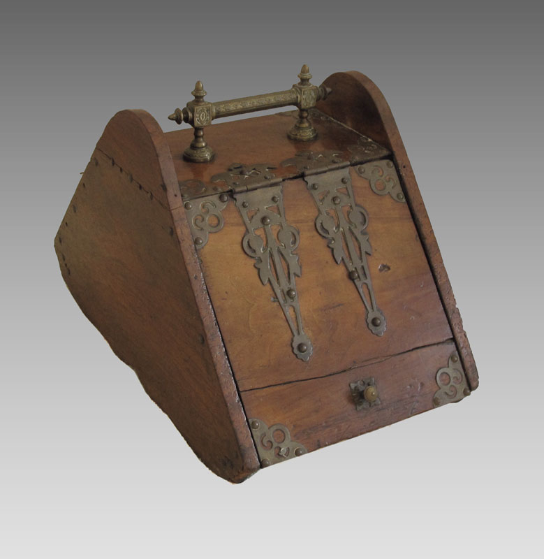 BRONZE MOUNTED WALNUT VICTORIAN