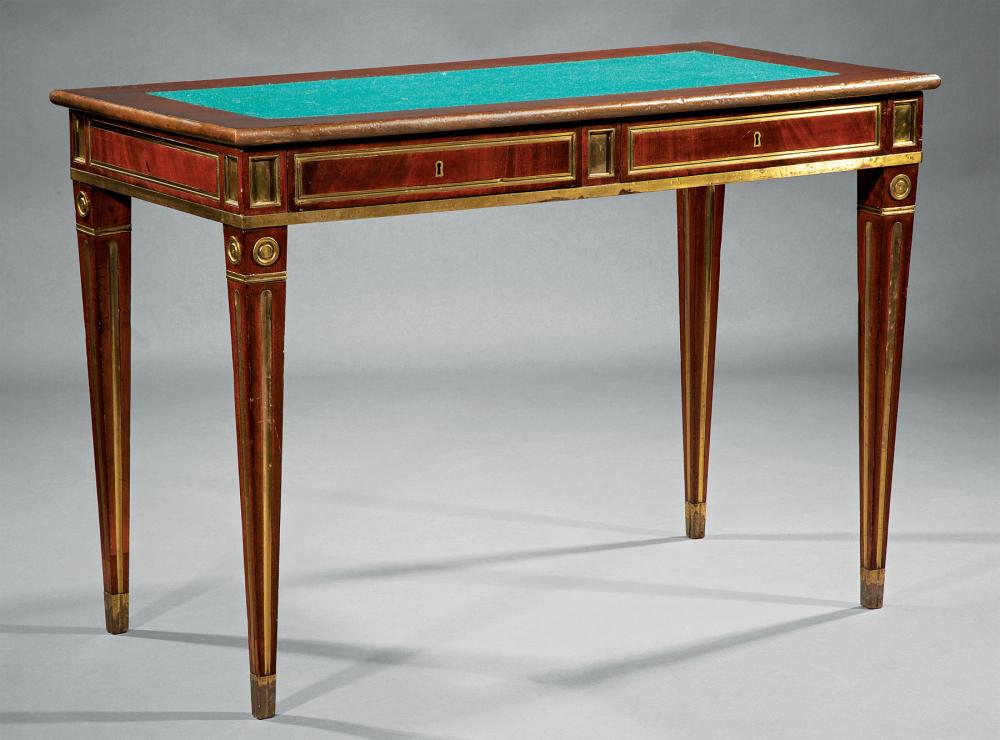 BRONZE-MOUNTED WRITING TABLERussian
