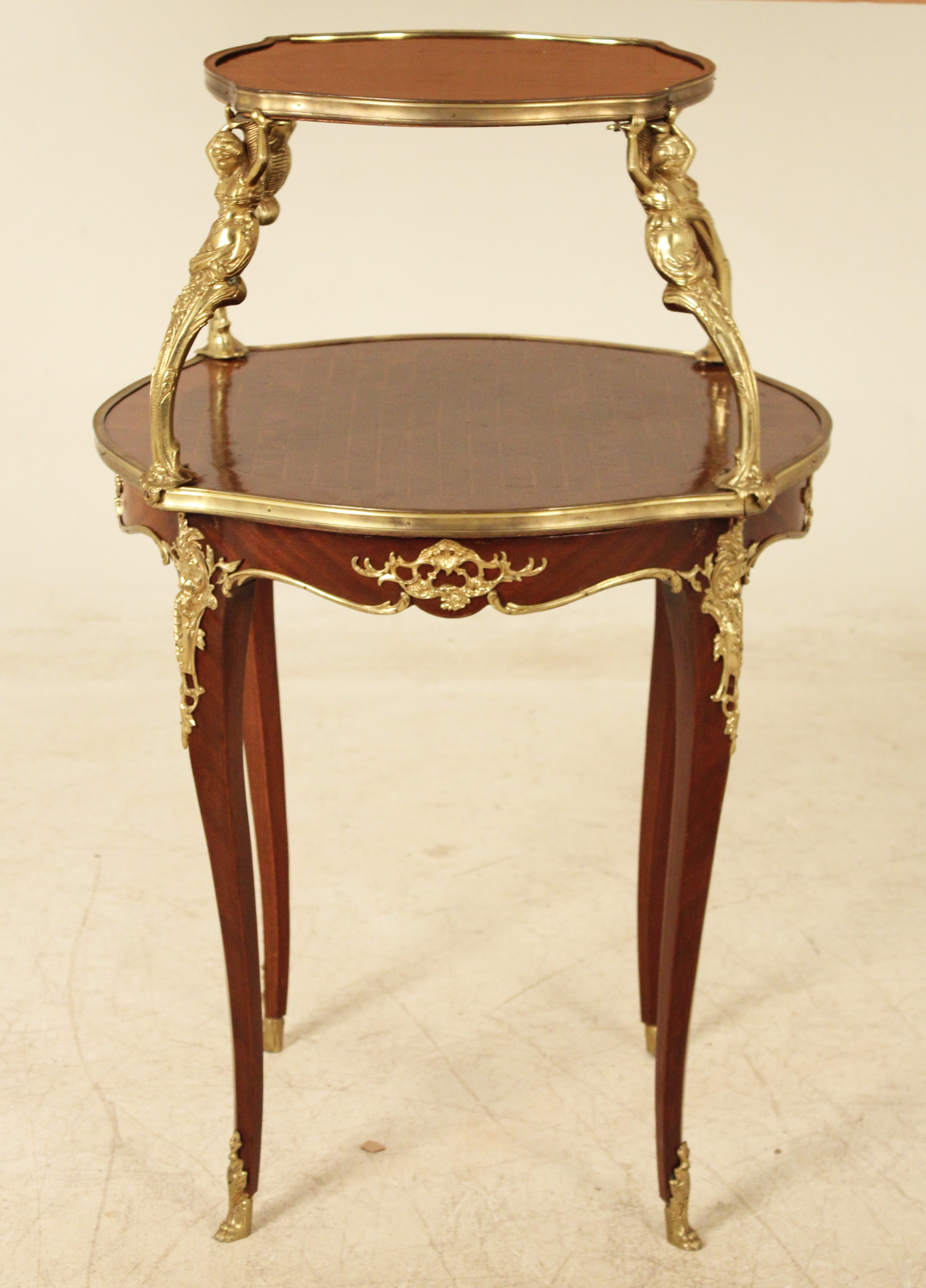BRONZE MTD LOUIS XV STYLE 2 TIER