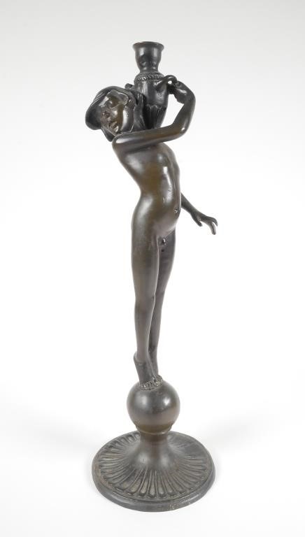 BRONZE NUDE FIGURAL