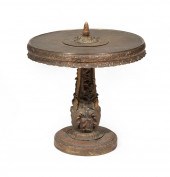 BRONZE OCCASIONAL TABLEBronze