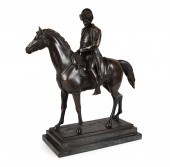 BRONZE OF "NAPOLEON ON HORSEBA