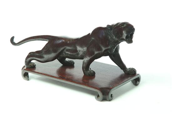 BRONZE OF PANTHER (ASIA  20TH