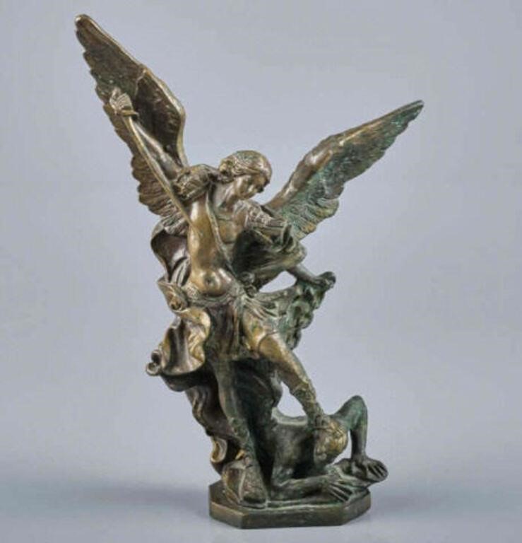 BRONZE OF SAINT MICHAEL