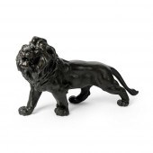 BRONZE OKIMONO OF A LION
MEIJI