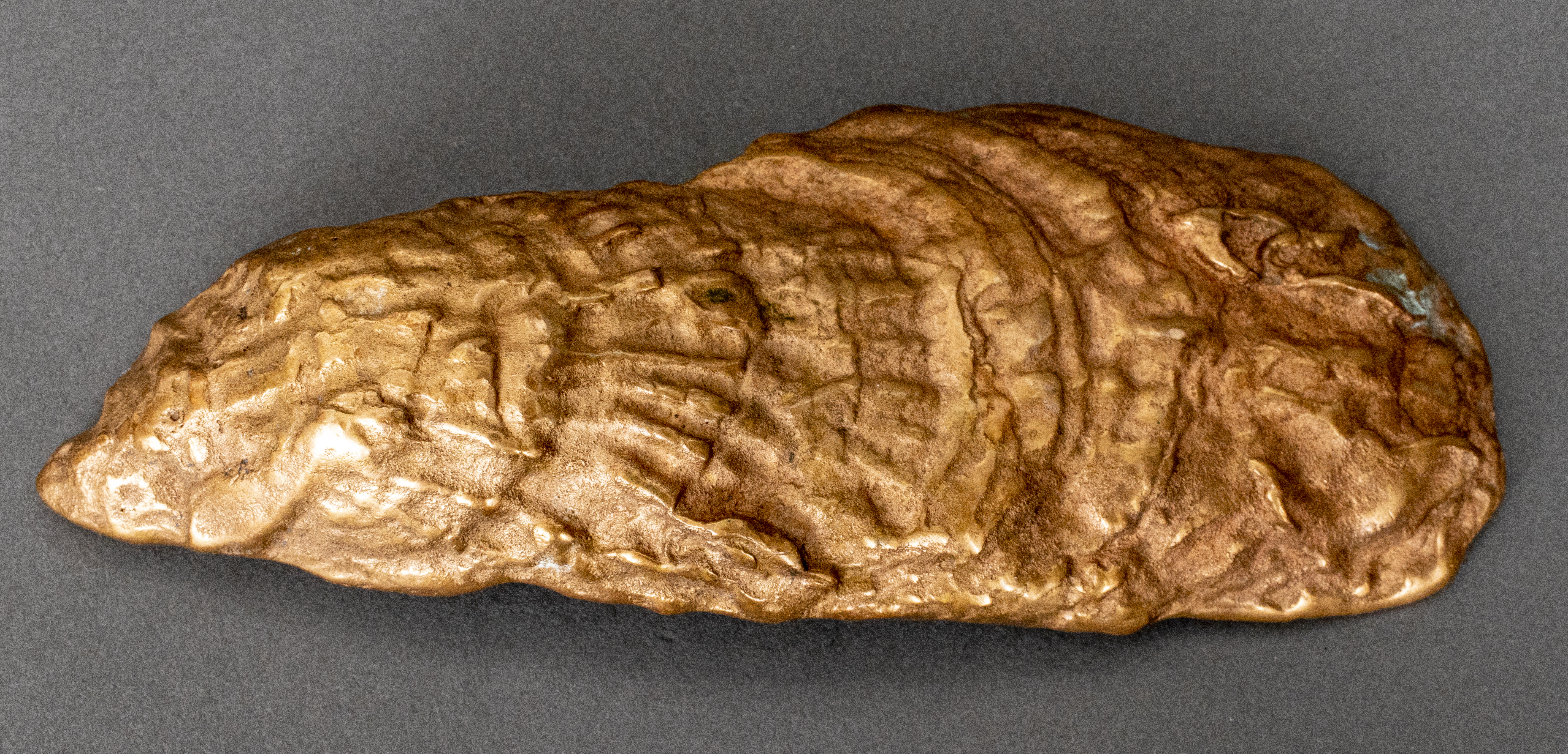 BRONZE OYSTER SHELL VIDE POCHE