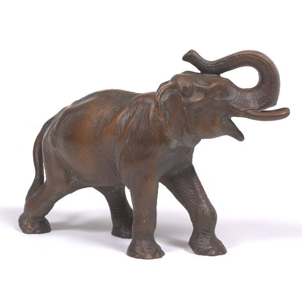 BRONZE PATINATED CAST IRON